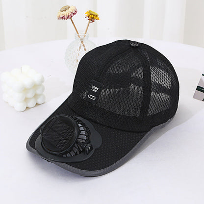 Casquette Ventilée Solaire™, avec port USB.