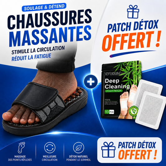 Chaussures Massantes + Patch Détox OFFERT